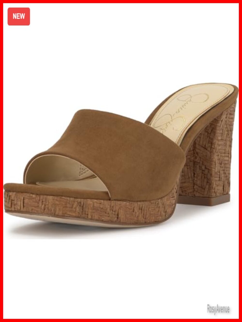 Platform Heel Slip On Sandals for Women by Jessica Simpson
